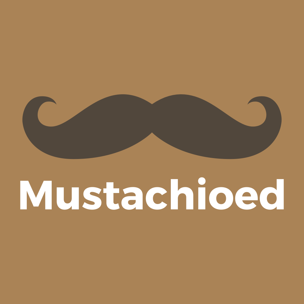 Mustachioed.com logo